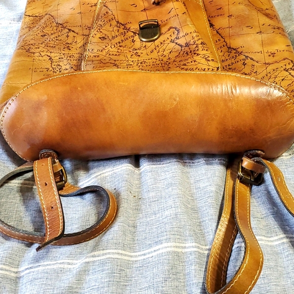 Patricia Nash Signature Map Drawstring Backpack - Picture 11 of 13